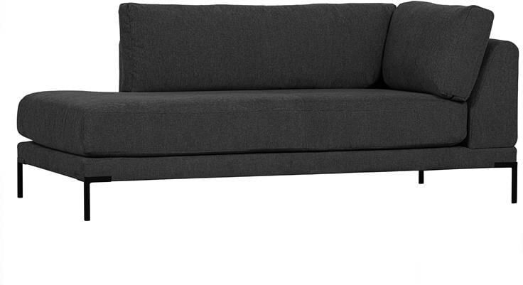 Vtwonen Couple Lounge Element Polyester Donkergrijs 89x100x200