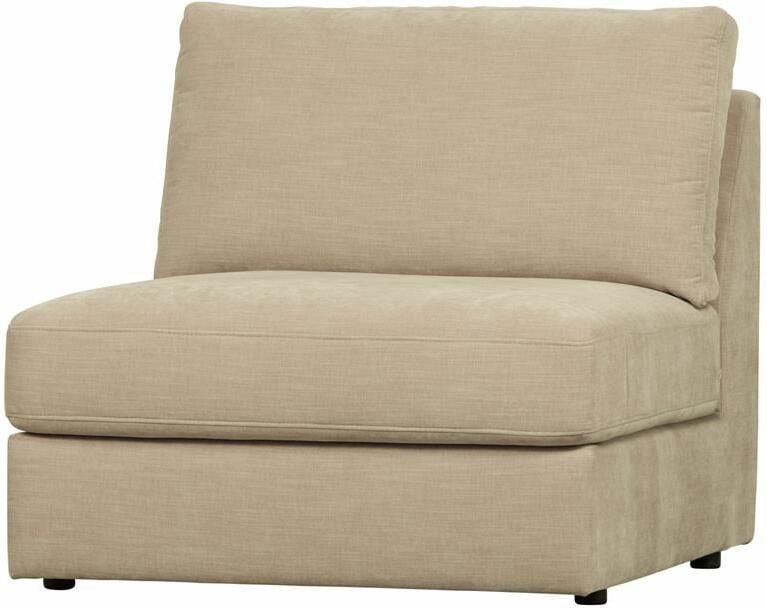 Vtwonen Family 1-Zits Bank Element Zonder Arm Polyster Zand