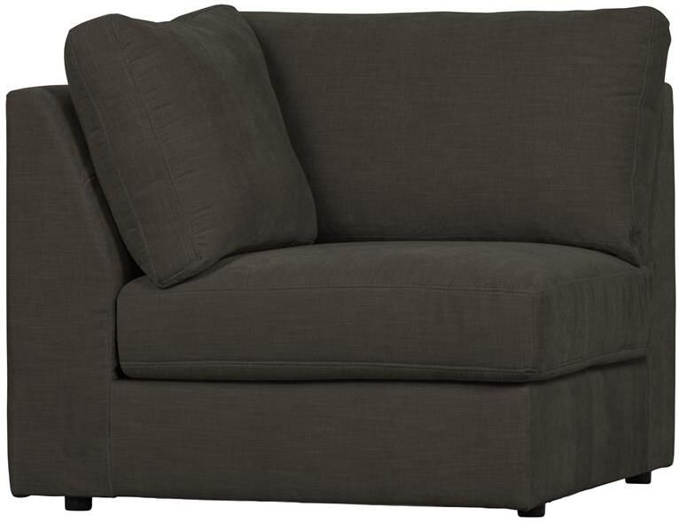Vtwonen Family Hoek Bank Element Polyester Antraciet