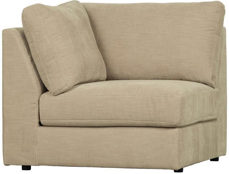Vtwonen Family Hoek Bank Element Polyester Zand 85x96x96