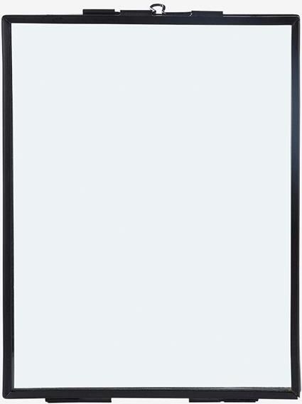 Vtwonen Fotolijst Zwart Metaal Incl. Slot en Leren Koord 20 x 26 cm