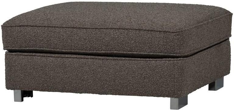 Vtwonen Lazy Hocker Bouclé Antraciet