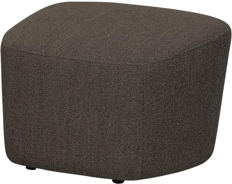 Vtwonen Lofty Hocker Bouclé Bruin 41x62x48