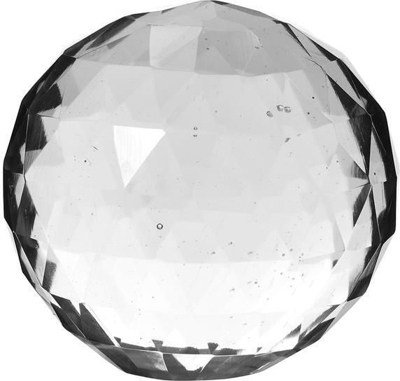 Vtwonen Ornament Papierpers versiering rond Transparant 10cm