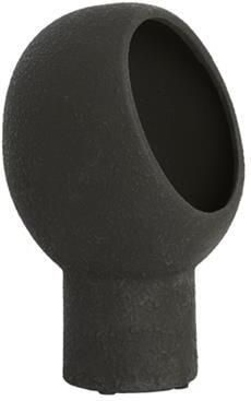 Vtwonen Tafellamp 18 5x17x30 cm MONK keramiek zwart