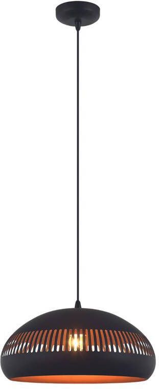 Vurna Janelle hanglamp 1L 50 cm breed zwart