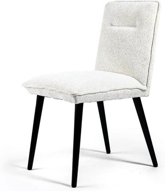 Vurna Malo eetkamerstoel heaven stof naturel (Set van 2) - Foto 3