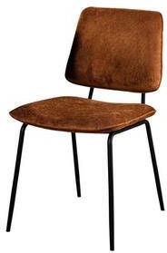 Vurna Ribel eetkamerstoel wave rib koper (Set van 2) - Foto 2