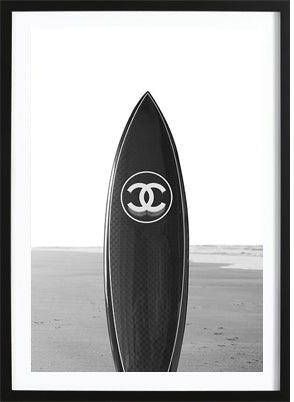 Wallified Black Chanel Board Poster Fashion Poster