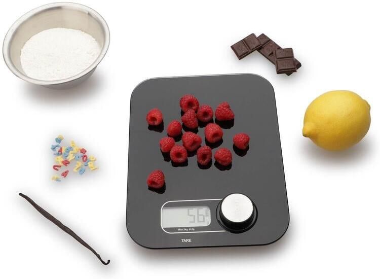 Weis Keukenweegschaal Zwart | Eco Pro