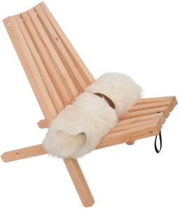 Weltevree | Fieldchair | Loungestoel incl Schapenvacht Wit