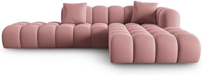 Windsor & Co Halley Hoekbank 5-zits Rechts Roze