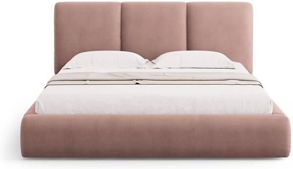 Windsor & Co Horizon Bedframe met Opbergvak 180 x 200 cm Chenille Roze