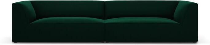 Windsor & Co Sao 4-zitsbank Velvet Flessengroen