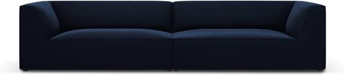 Windsor & Co Sao 4-zitsbank Velvet Koningsblauw