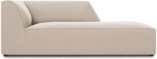 Windsor & Co Sao Chaise Longue Rechts Velvet Beige