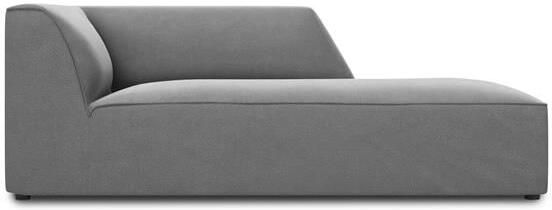 Windsor & Co Sao Chaise Longue Rechts Velvet Grijs