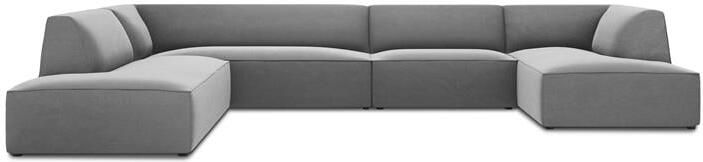 Windsor & Co Sao U-bank Hoek Links Velvet Grijs