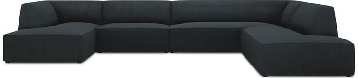 Windsor & Co Sao U-bank Hoek Rechts Ribstof Blauw