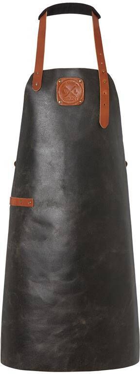 Witloft Classic apron craft Black|Cognac