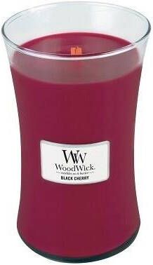 WoodWick Large Candle Black Cherry