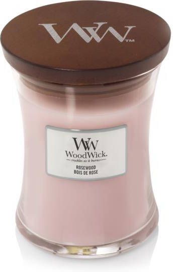 WoodWick rosewood medium candle