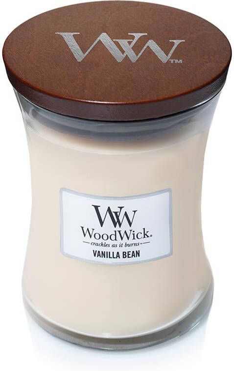 WoodWick WW Vanilla Bean Medium Candle - Foto 1