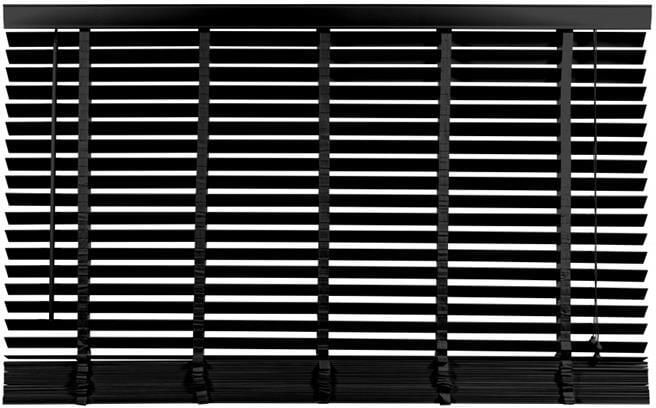 Woonexpress Jaloezie Hout Zwart Hout 220x180x5cm (BxHxD) - Foto 2