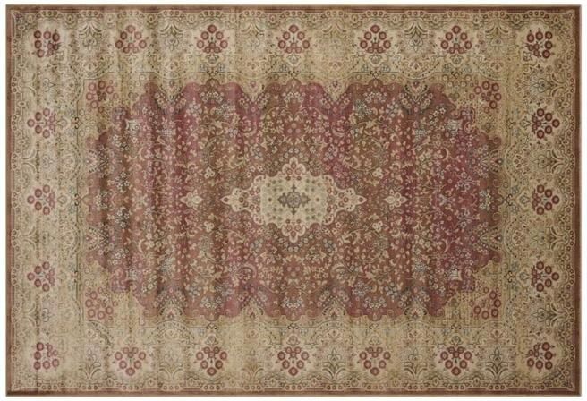 Woonexpress Vloerkleed Vince Viscose Rood 160 x 230 cm (BxD) Laagpolig Zacht en Soepel - Foto 2