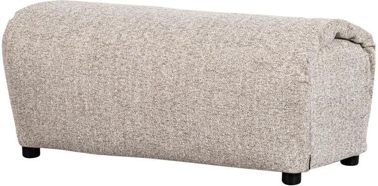 Woood Baggy Hocker- Geweven Stof Naturel Melange 46x91x50