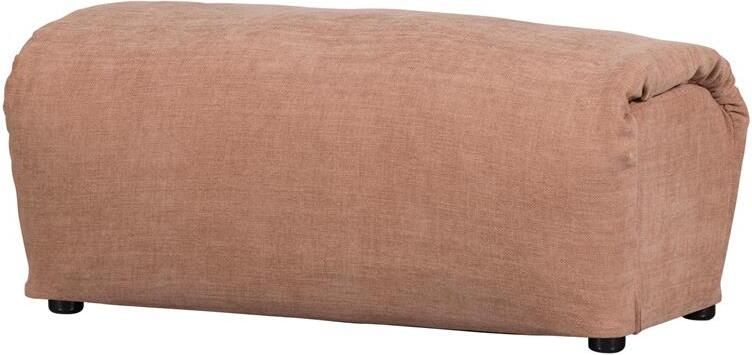 Woood Baggy hocker Polyester Old Pink 45x91x51