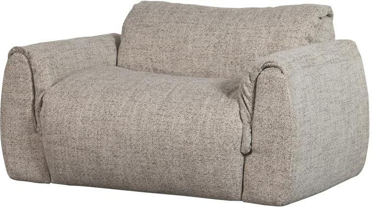 Woood Baggy Loveseat Geweven Stof Naturel Melange 81x138x101