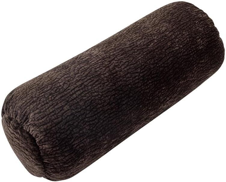 Woood Baggy Rolkussen 3D Chenille Donkerbruin 23x50x23
