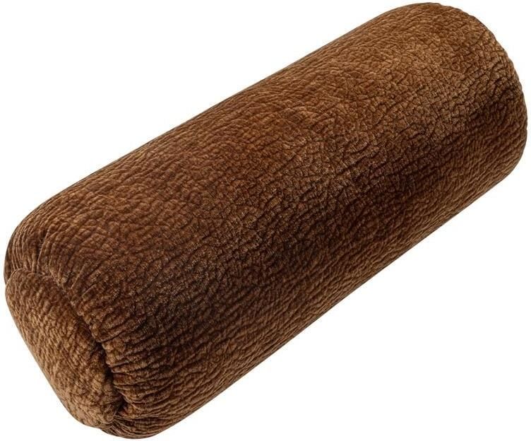 Woood Baggy Rolkussen 3D Chenille Middenbruin 23x50x23
