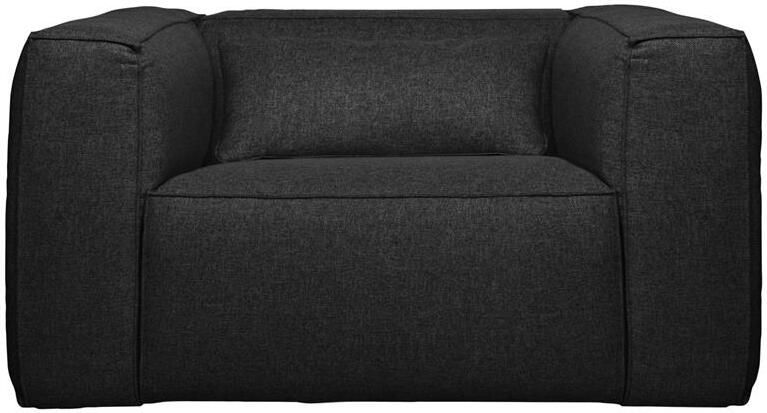 Woood Bean Fauteuil Incl. Kussen Stof Donkergrijs