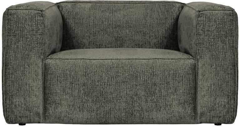 Woood Bean Fauteuil Structure Velvet Waterplant 74x146x98