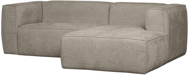 Woood Bean Hoekbank met Chaise Longue Rechts Melange Travertin - Foto 2