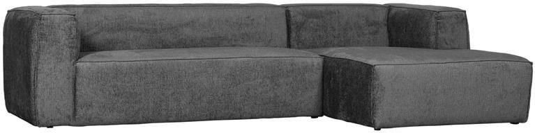 Woood Bean Hoekbank met Chaise Longue Rechts Velvet Cloud Sky
