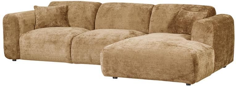 Woood Cloud Chaise Longue Rechts Geel