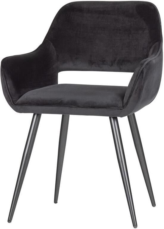 WOOOD Eetkamerstoel Jel gevoerd 4-poots onderstel h 80 cm x b 60 cm (2 stuks) - Foto 11