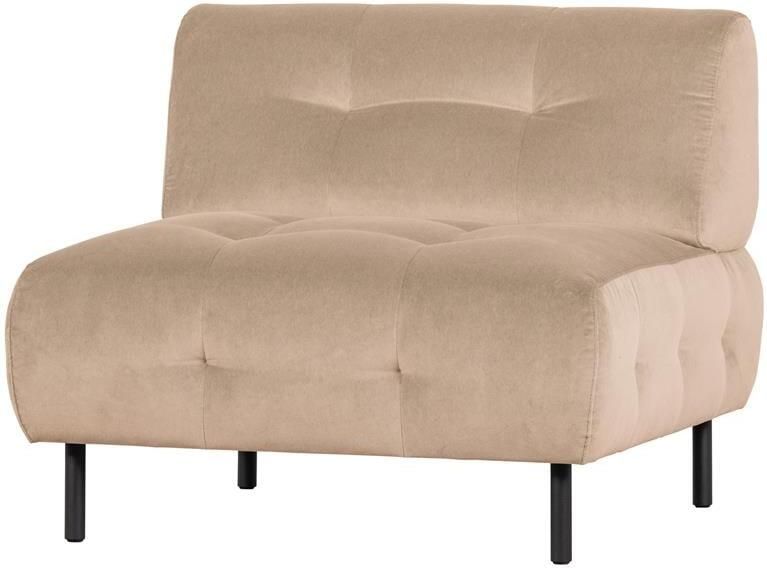 Woood Lloyd Fauteuil Velvet Sea Salt 75x90x90