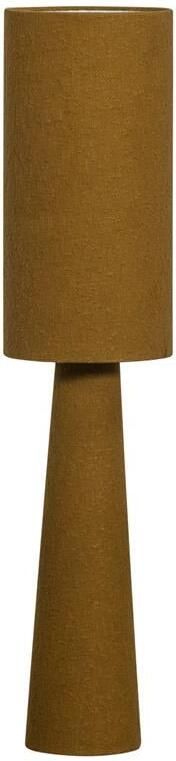 Woood Loft Vloerlamp Metaal|Bouclé Tapenade 130xØ30 cm