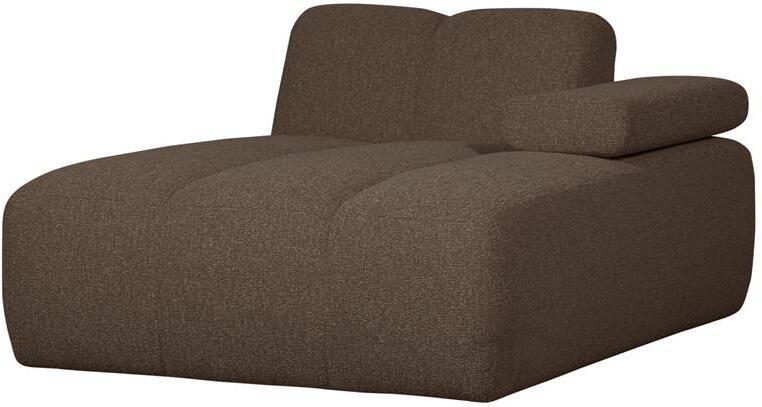 Woood Mojo Chaise Longue Elementenbank Rechts Bouclé Bruin
