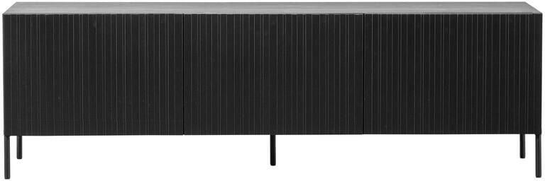 WOOOD Grand Gravure TV Meubel Grenen Zwart 56x180x46 - Foto 2