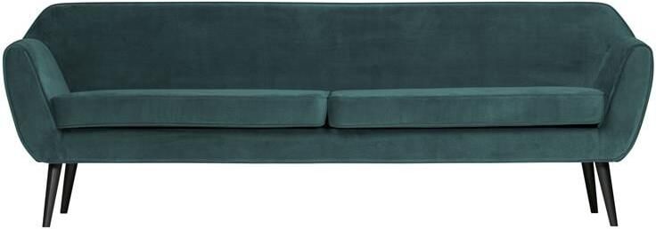 WOOOD Bank Rocco 4-zits Velvet Teal - Foto 2