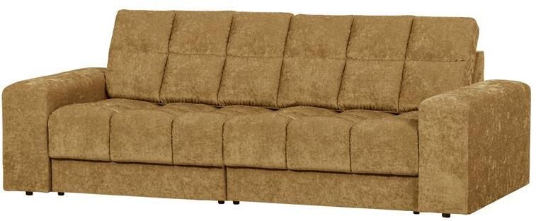 Woood Second Date 2-zits Bank Vintage Goud