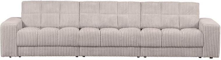 Woood Second Date 3-zits Bank Grove Ribstof Naturel