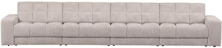 Woood Second Date 4-zits Bank Grove Ribstof Naturel