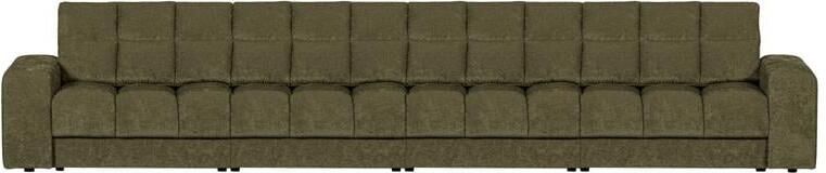 Woood Second Date 4-zits Bank Vintage Groen