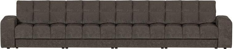 Woood Second Date 4-zits Bank Vintage Warm Grijs